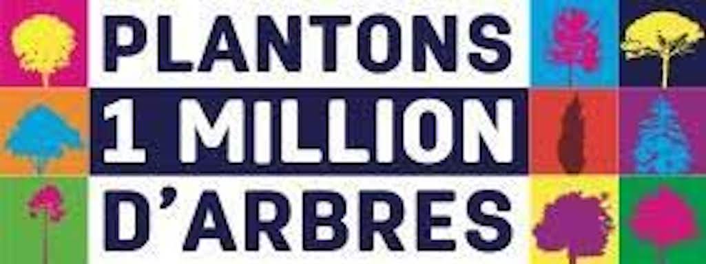 Logo du projet 1 million d'arbres